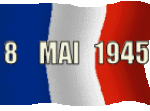 Cérémonie de la commémoration du 8 mai 1945 au cimetière à 10h15