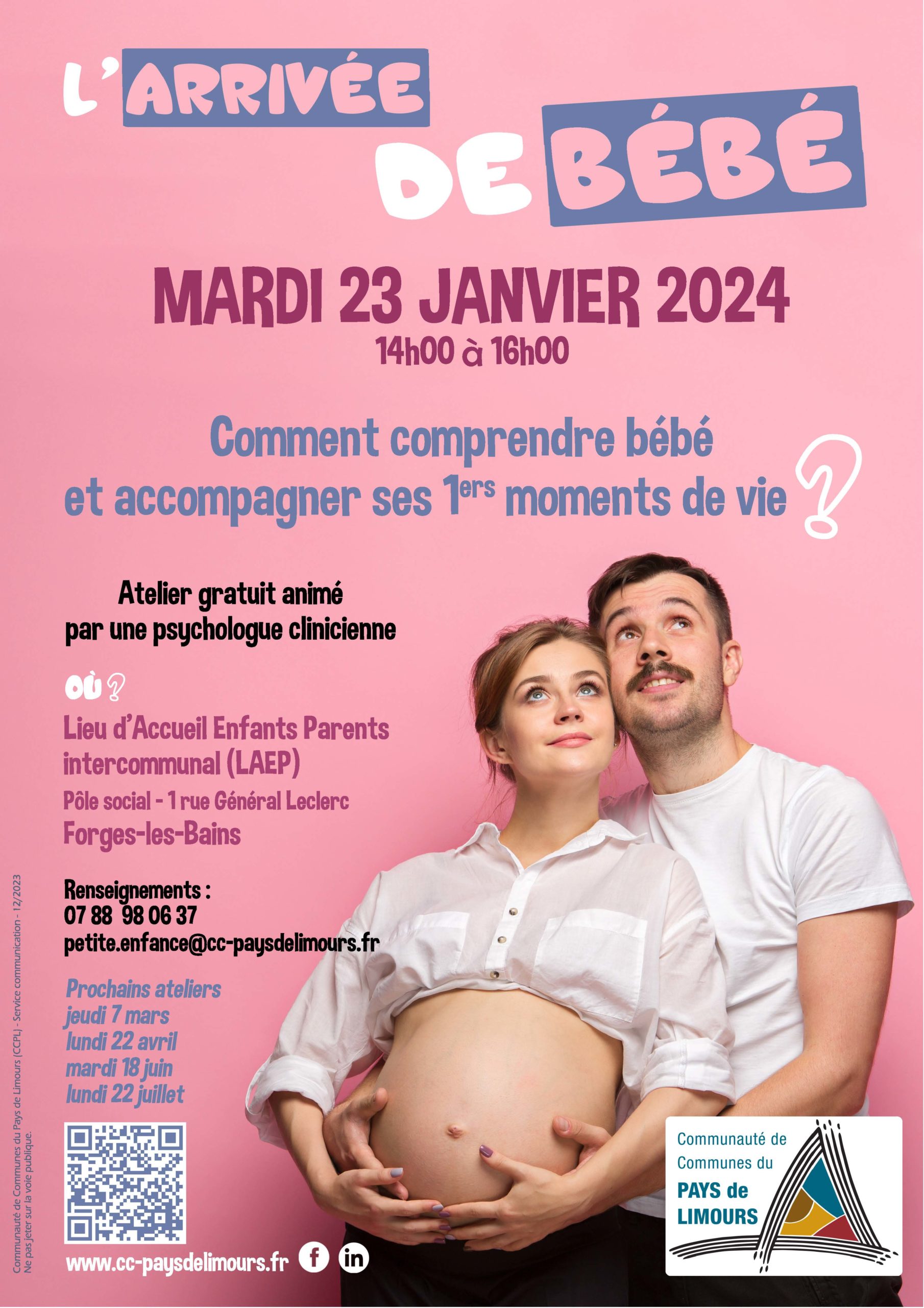 Atelier CCPL : L'arrivée de Bébé