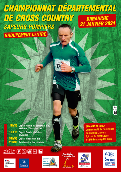 Championnat départemental de Cross Country - SAPEURS POMPIERS