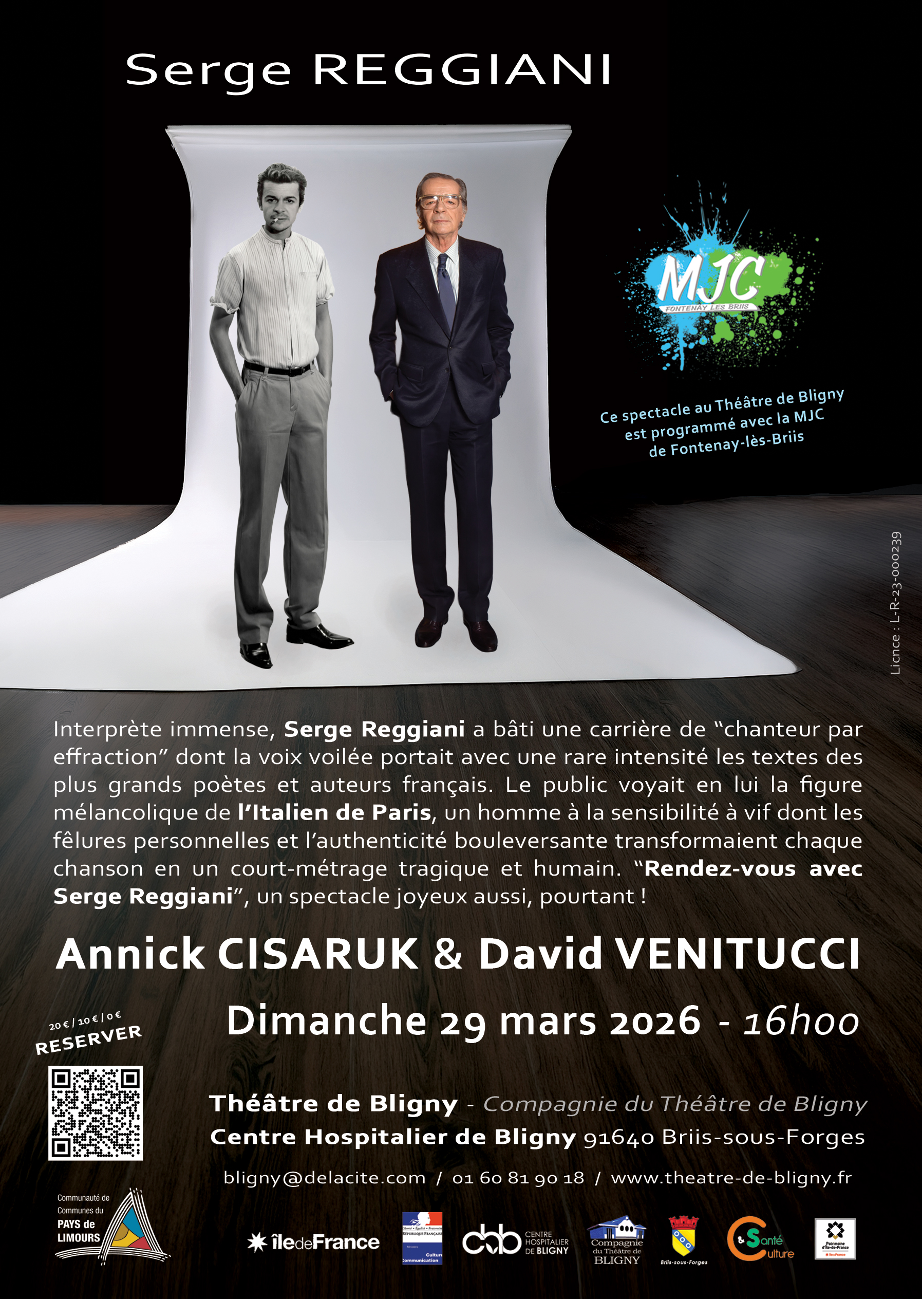 Chanson française - Serge REGGIANI