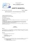 ARRÊTÉ MUNICIPAL N°028/2023 RÉGLEMENTANT L’AFFICHAGE TEMPORAIRE SUR LA COMMUNE