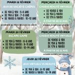 Animations des vacances de février à la médiathèque