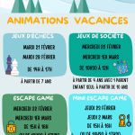 Animations Vacances à la médiathèque