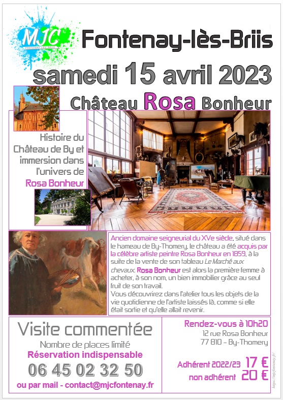 Visite commentée Château Rosa Bonheur