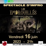 Spectacle d'Impro "Les embrouillés chamboulent l'histoire"