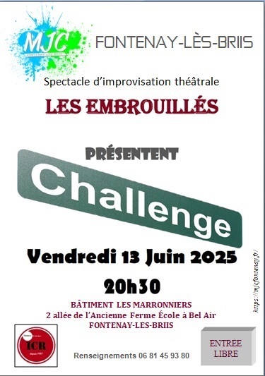 Spectacle d’improvisation théâtrale Les Embrouillés
