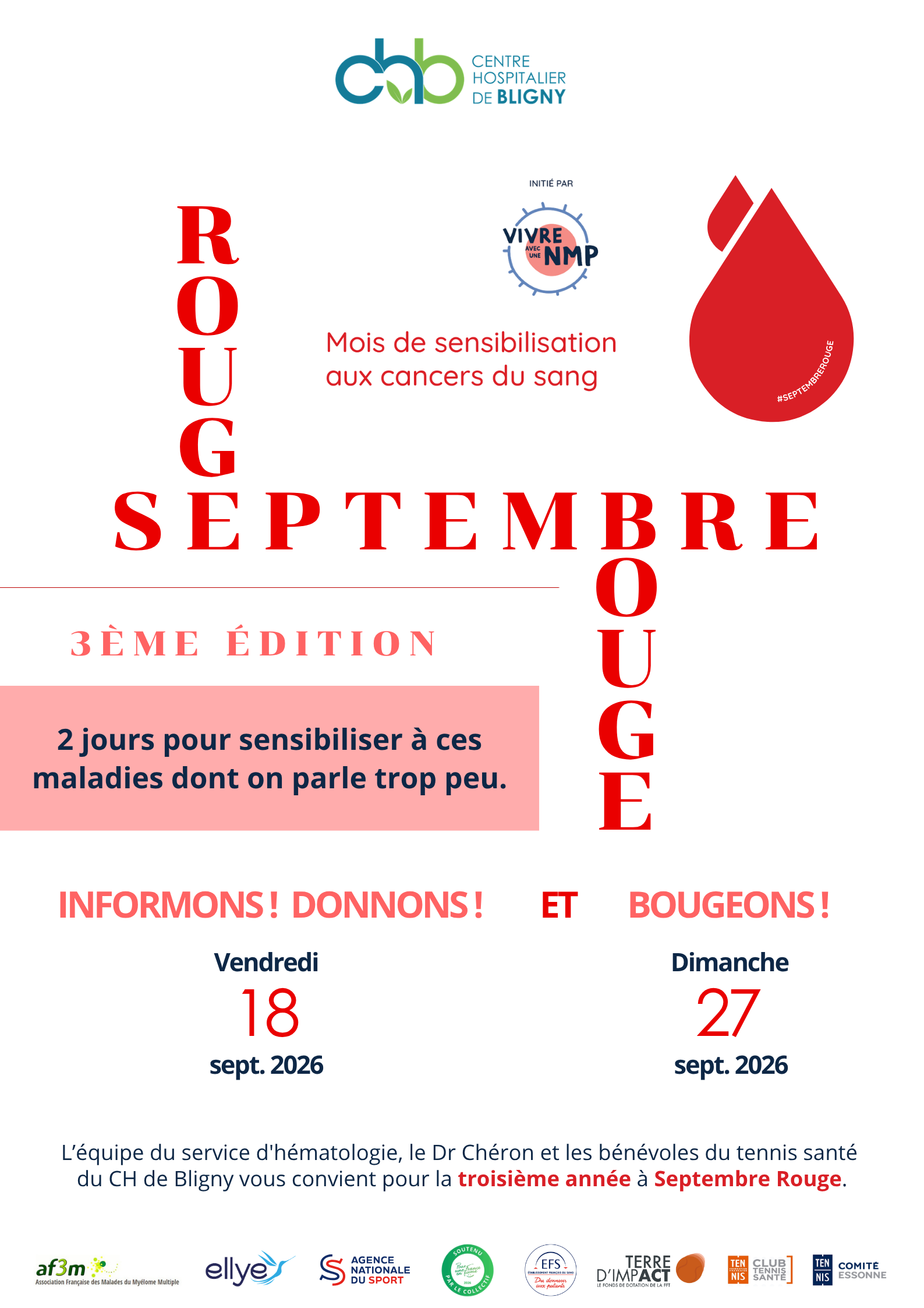 Septembre rouge au CH Bligny