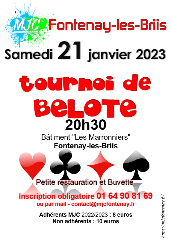 Soirée Belote de la MJC