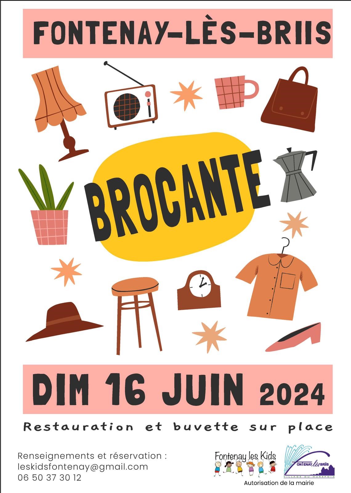 Brocante de Fontenay les Kids