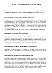 CONTRAT D’ENGAGEMENT REPUBLICAIN