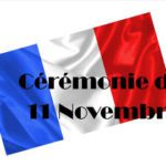 Commémoration de l'Armistice du 11 novembre 1918