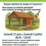 Chantier participatif - Lavoir de Fontenay-lès-Briis
