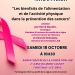 Conférence Octobre Rose 2