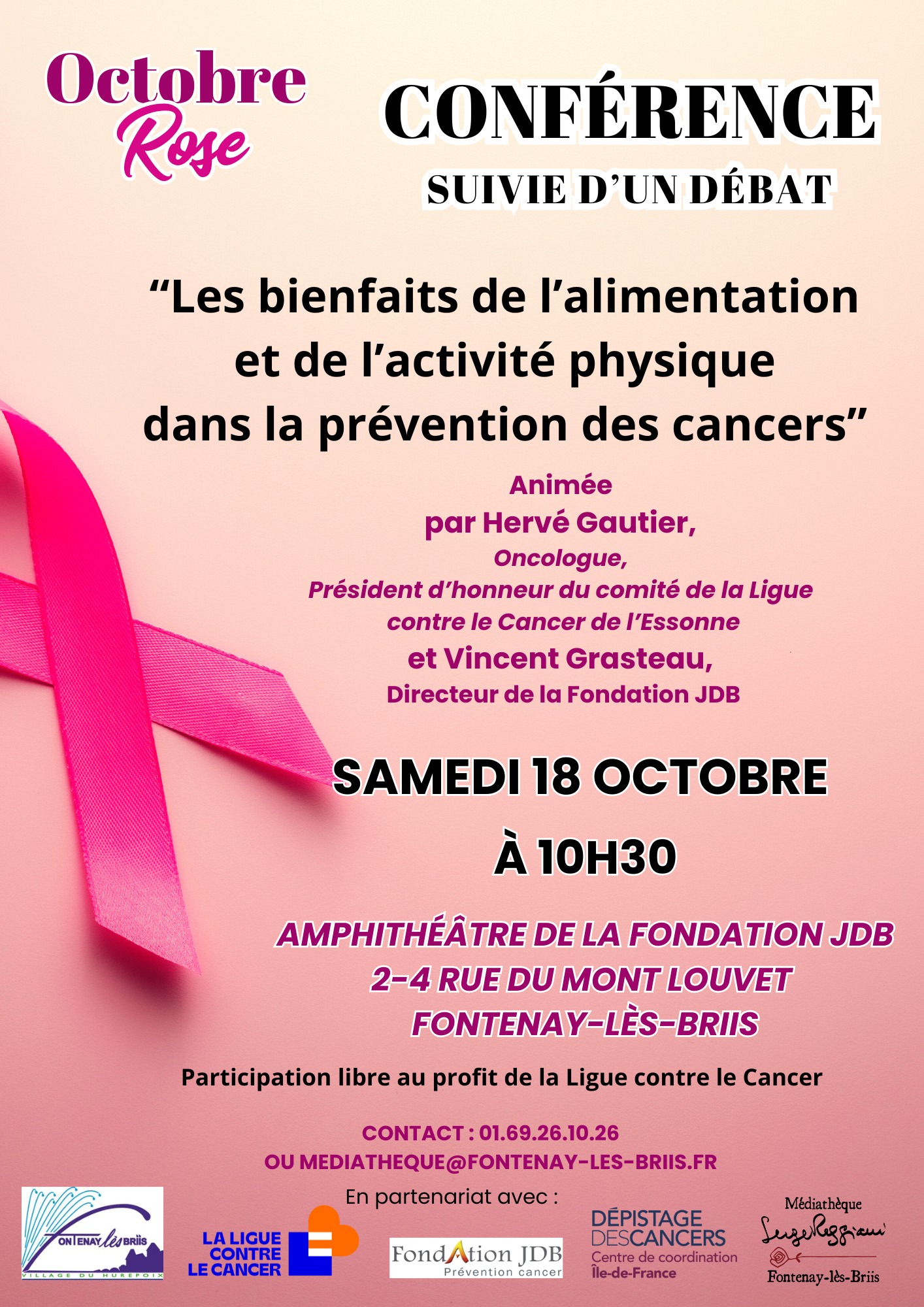 Conférence Octobre Rose 2