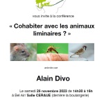 Conférence : Cohabiter avec les animaux liminaires ?