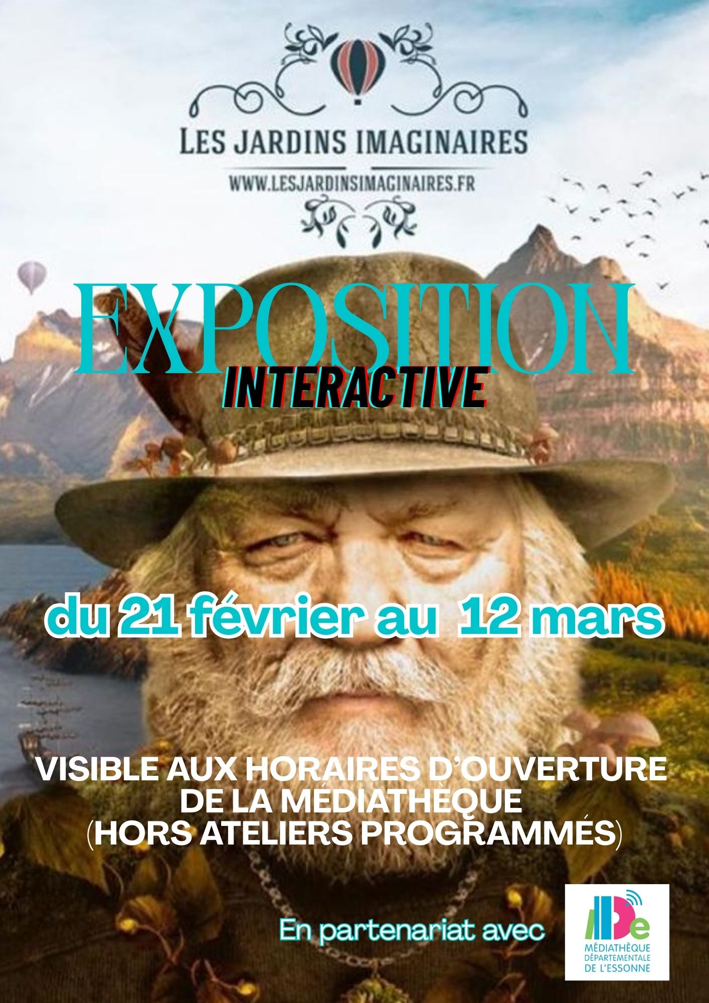 Exposition interactive à la Médiathèque