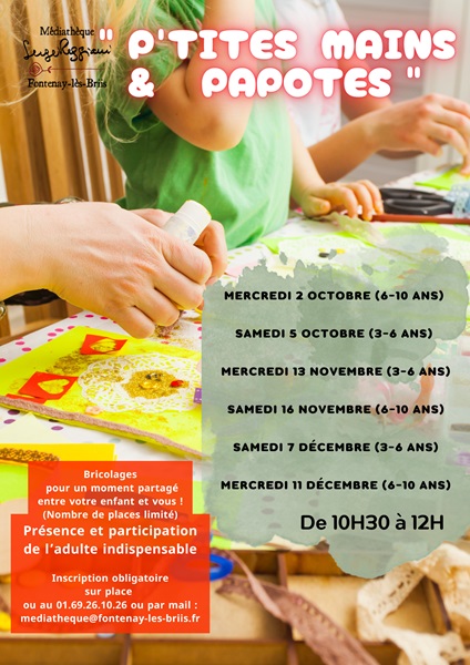 Atelier P'tites Mains et Papotes