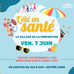 Un évènement ouvert à tous, pour parler de santé avant l’été !