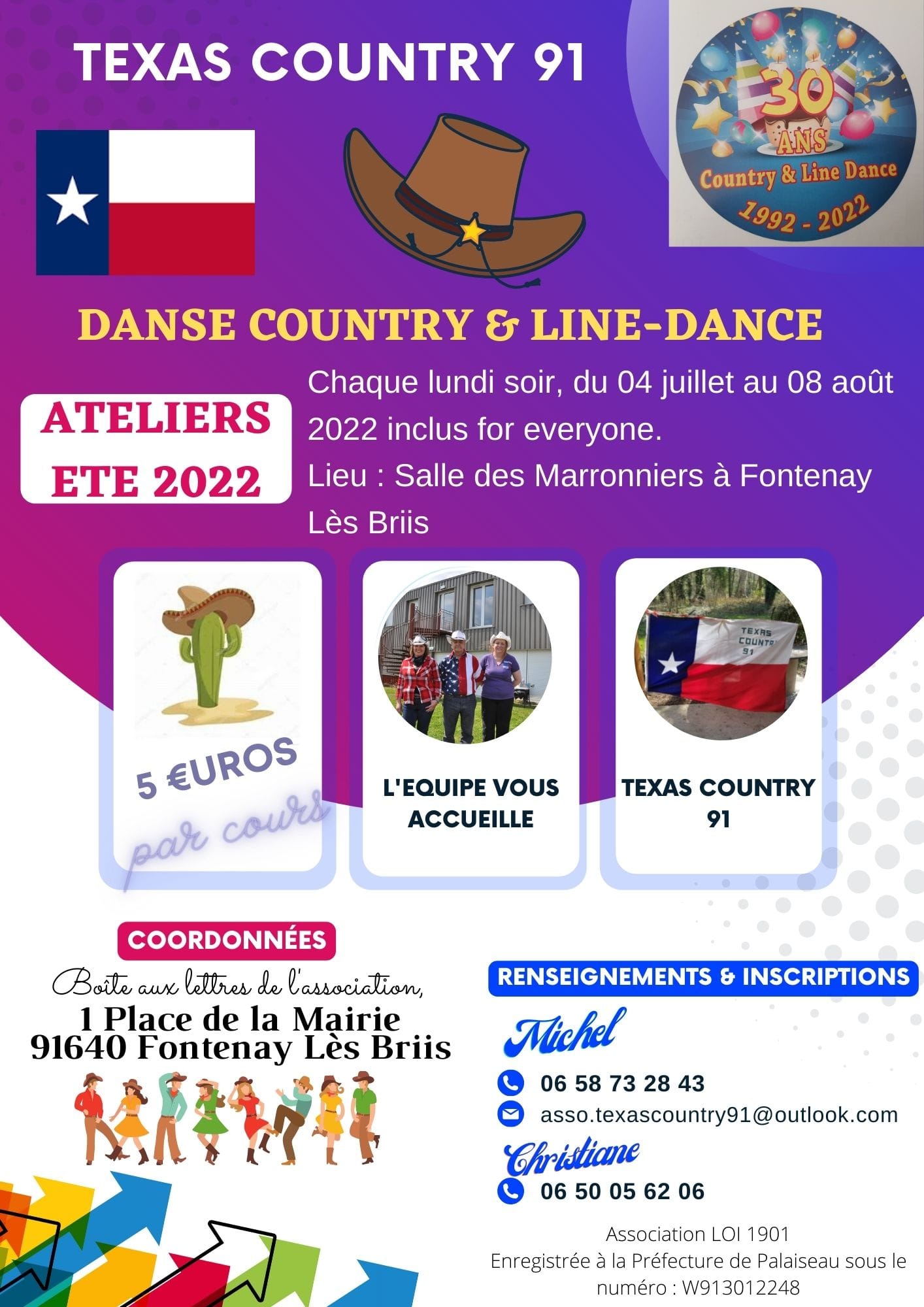 Danse Country & Line-Dance