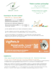Tarif de restitution des animaux errants