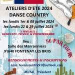 Atelier d'été 2024 Danse Country