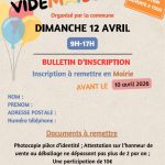 Inscription vide maison