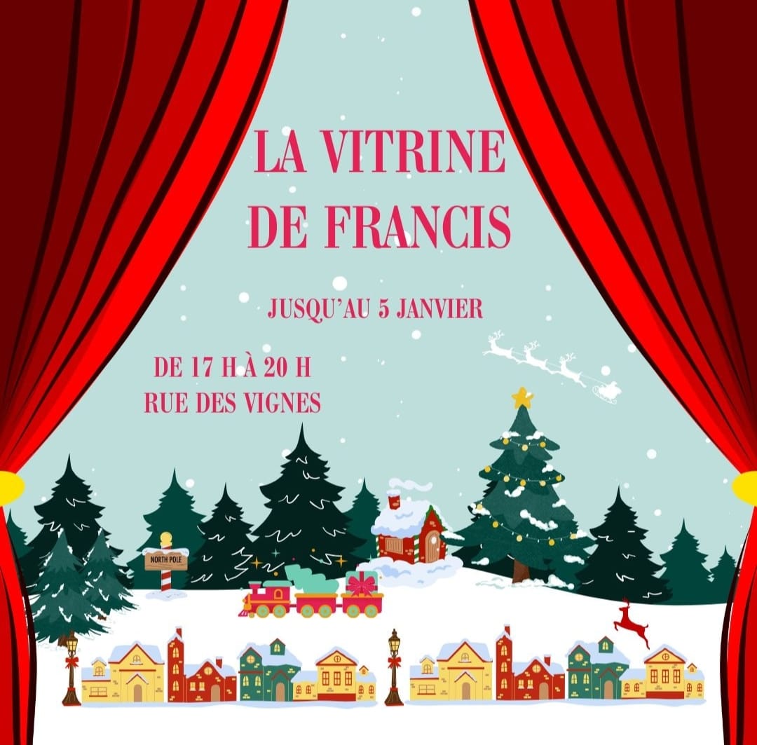 Venez éclairer la Vitrine de Francis et retrouver vos souvenirs d'enfant