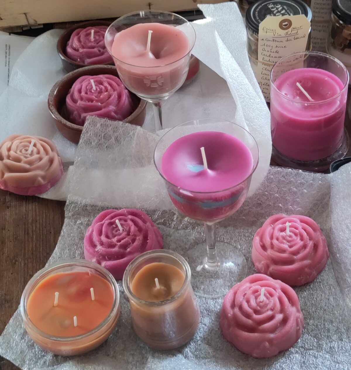 Atelier Création de bougies naturelles