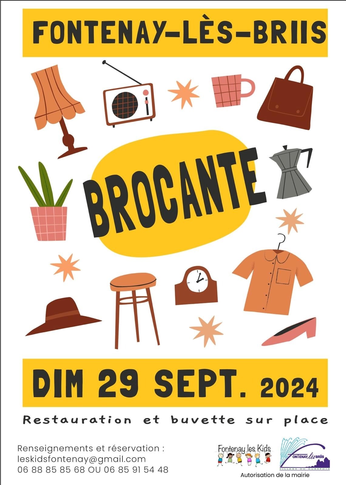 BROCANTE - Fontenay les Kid's