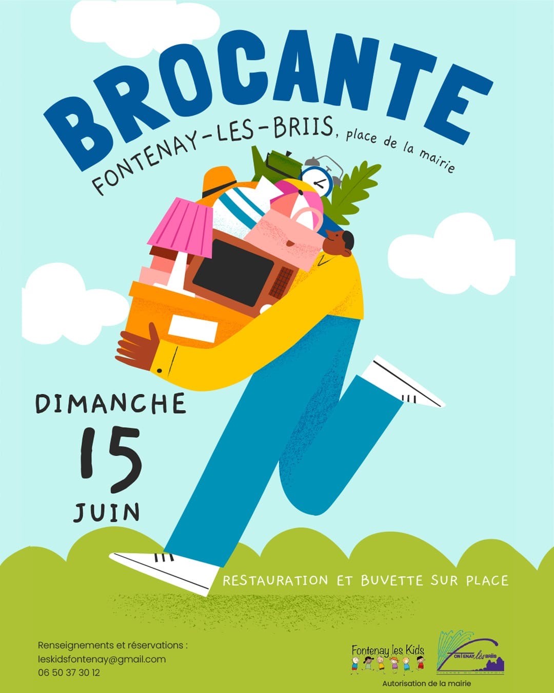 Brocante organisée par Fontenay Les Kids