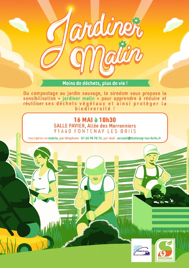 Jardiner malin organisé par le SIREDOM