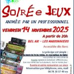 Soirée Jeux animée par un professionnel