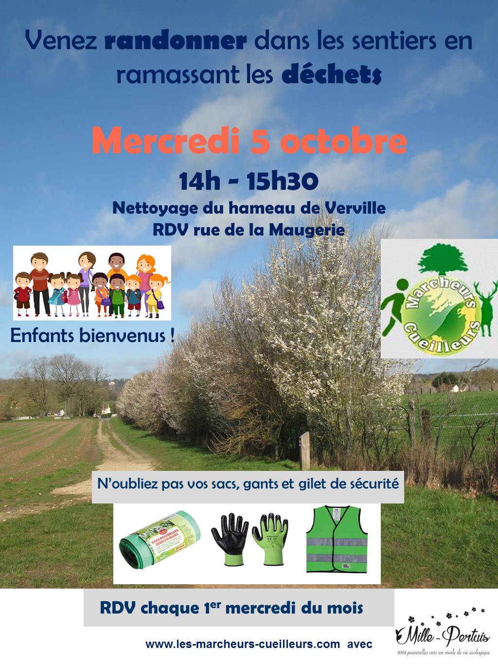 Marcheurs Cueilleurs à Verville