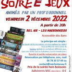 Soirée Jeux de la MJC