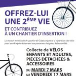 Collecte de vélos enfants et adultes, pièces détachées et accessoires